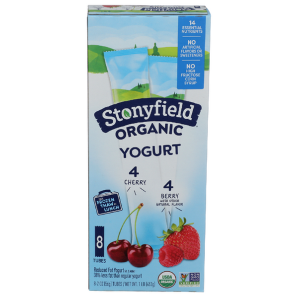 Stonyfield Organic Cherry & Berry Yogurt