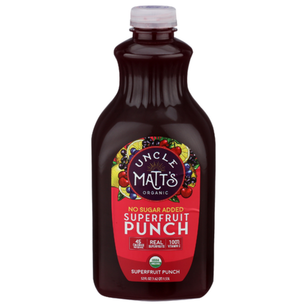 Uncle Matt's Organic No Sugar Added Superfruit Punch