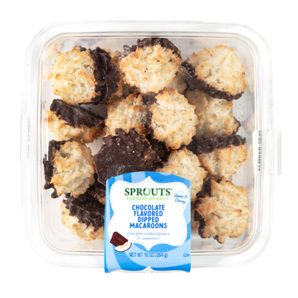 Sprouts Two Bite Dark Chocolate Macaroons