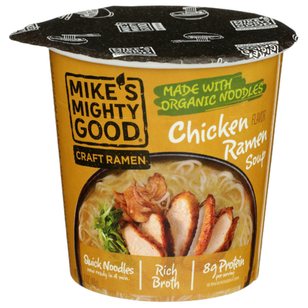 Mike's Mighty Good Chicken Ramen Soup Cup