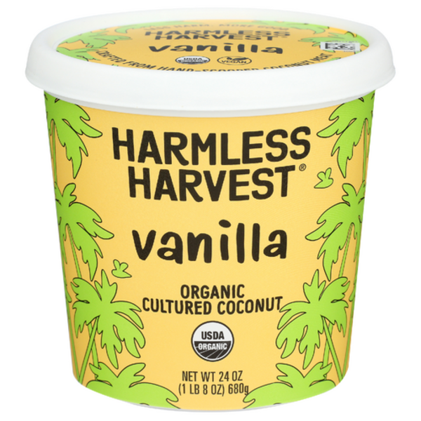 Harmless Harvest Organic Vanilla Dairy-Free Coconut Yogurt Alternative