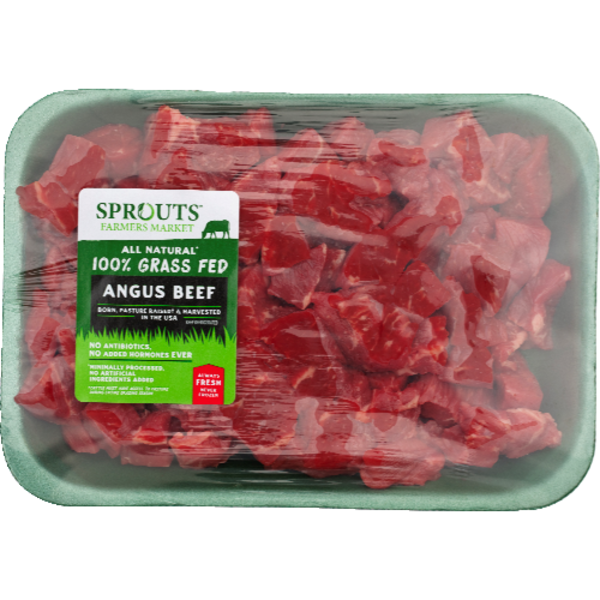 Sprouts Grass-Fed Fresh Boneless Angus Beef Stew Meat