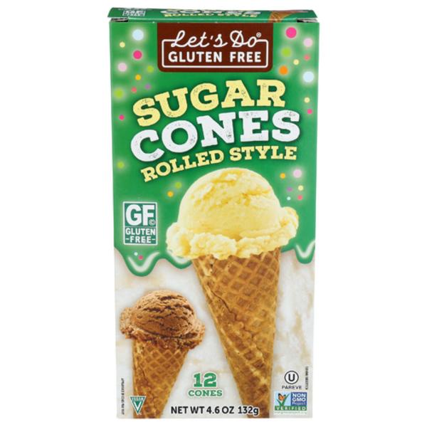 Let's Do Organic Gluten Free Sugar Cones