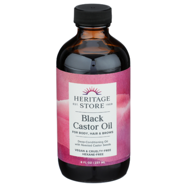 Heritage Store Black Castor Oil