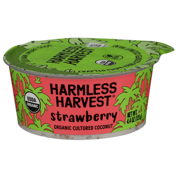 Harmless Harvest Organic Strawberry Dairy-Free Coconut Yogurt Alternative