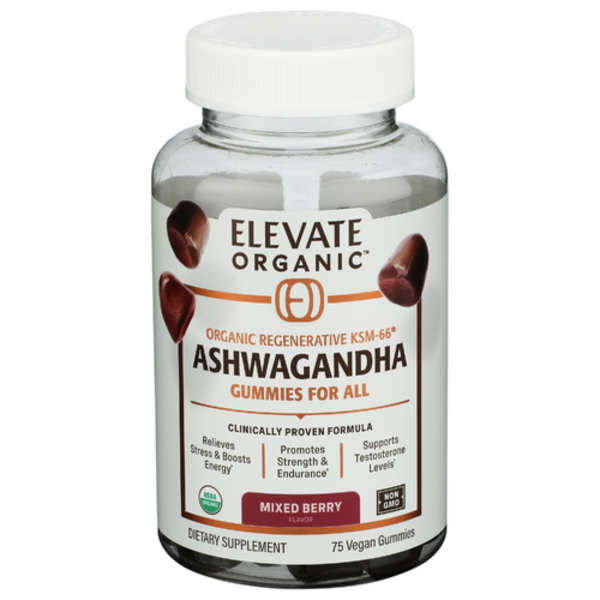 Elevate Organic Ashwagandha Gummies
