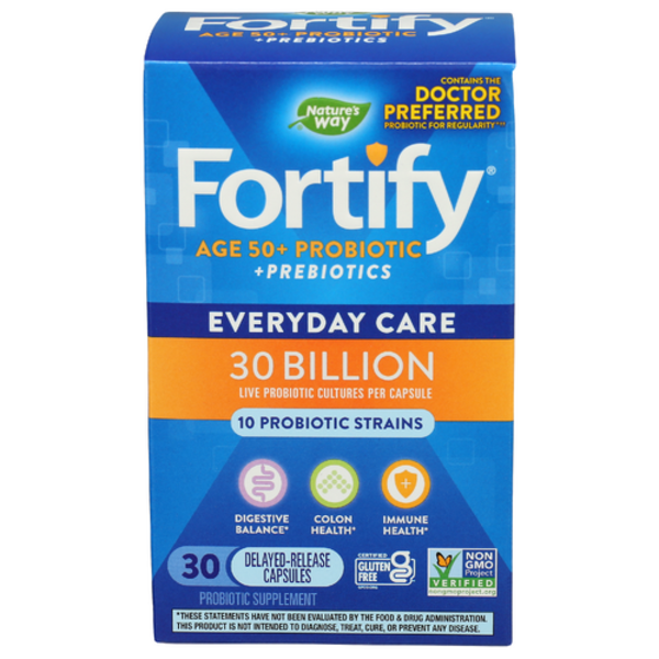 Nature's Way Fortify Age 50+ Probiotic 30 Billion