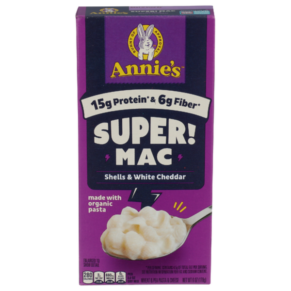 Annie's Homegrown Super Mac Shells & White Cheddar
