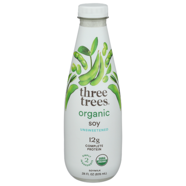 Three Trees Organic Unsweetened Soymilk