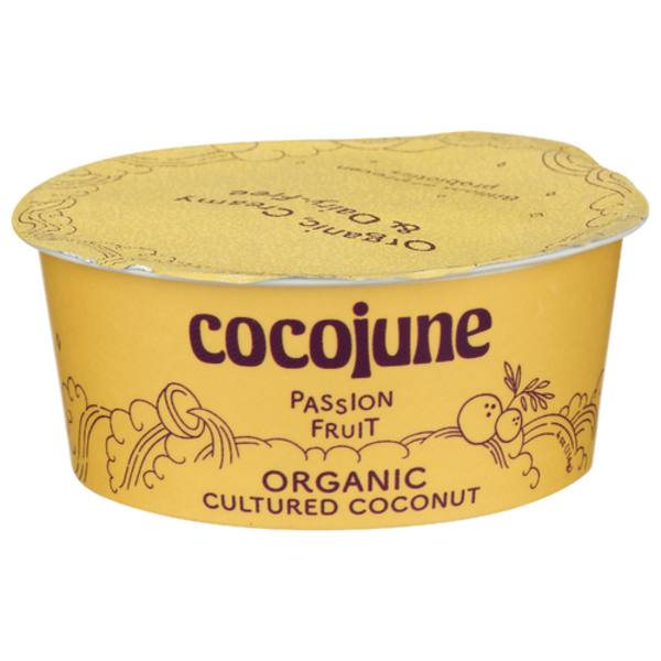 Cocojune Organic Passion Fruit Cultured Coconut