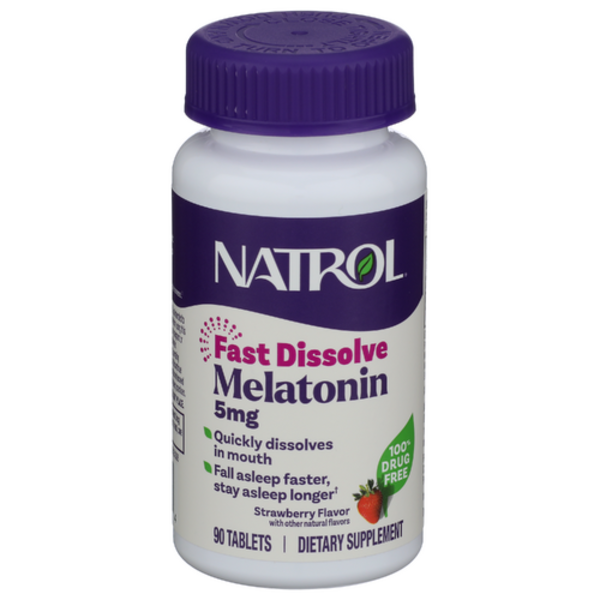 Natrol Melatonin 5 Mg Fast Dissolve