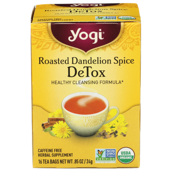 Yogi Tea Organic Roastd Dandelion Spice Detox