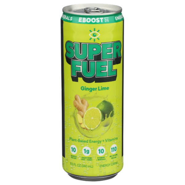 Eboost Sparkling Ginger Lime Super Fuel