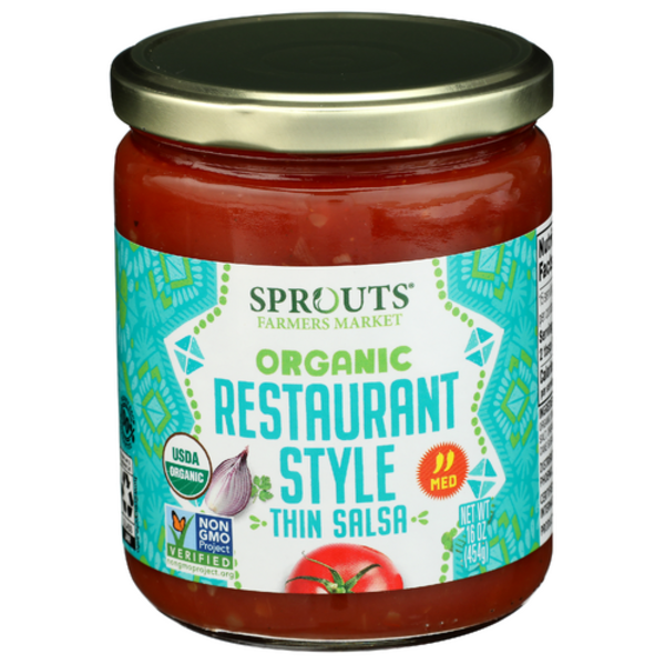 Sprouts Organic Restaurant Style Salsa