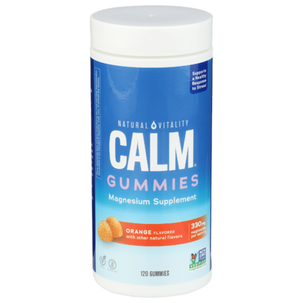 Natural Vitality Orange Calm Gummies