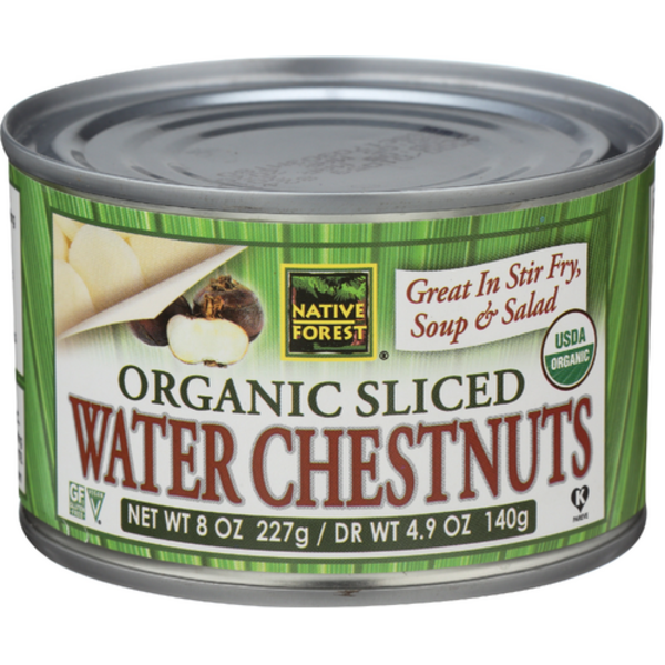Native Forest Organic Sliced Water Chestnuts