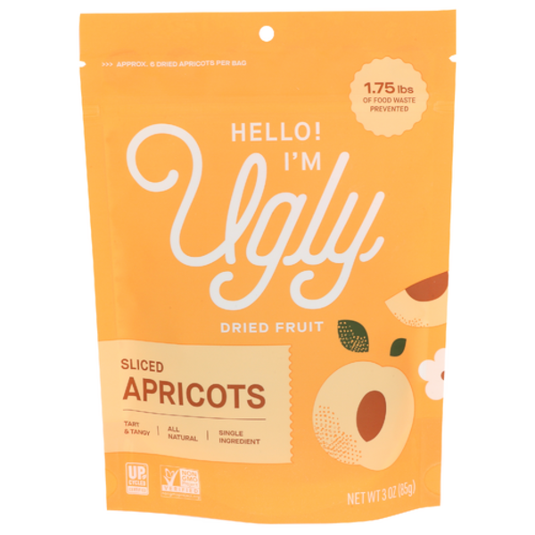 Hello Im Ugly 100% Upcycled Dried & Sliced Apricots
