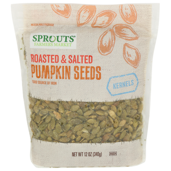 Sprouts Roasted & Salted Pumpkin Seed Kernels