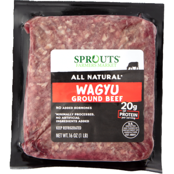 Sprouts All Natural Waygu Ground Beef