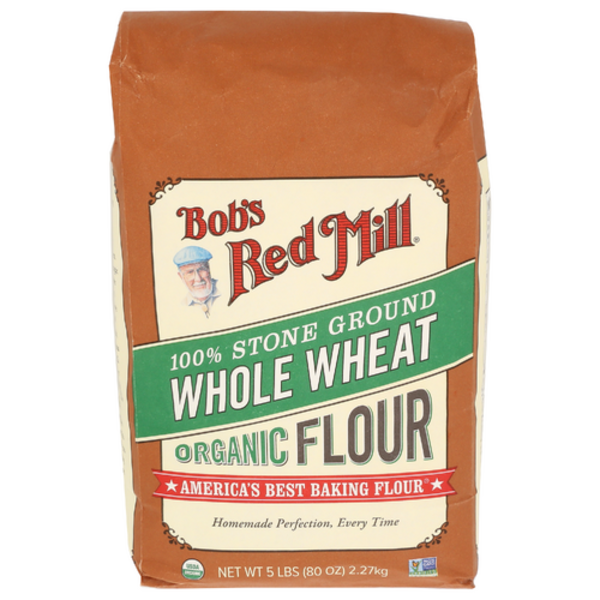 Bob's Red Mill Organic Stone Ground Whole Wheat Flour