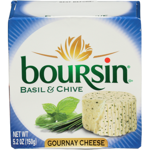 Boursin Basil and Chive Gournay Cheese
