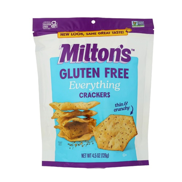 Milton's Gluten Free Everything Baked Crackers