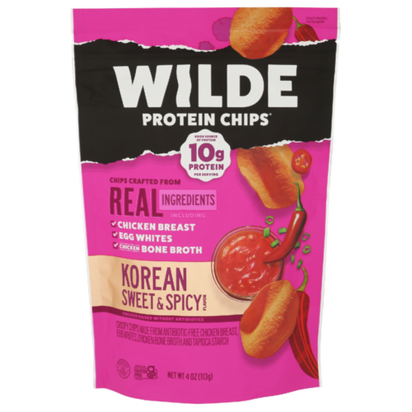 Wilde Korean Sweet & Spicy Chicken Breast Protein Chips