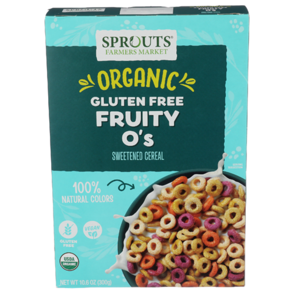 Sprouts Organic Fruity O's Cereal