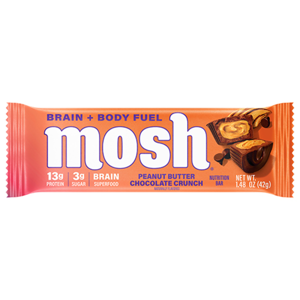 Mosh Peanut Butter Chocolate Crunch Nutrition Bar