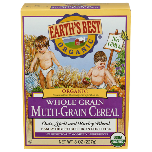 Earth's Best Organic Whole Grain Multi-Grain Baby Cereal