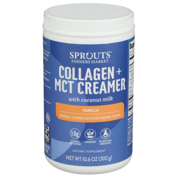 Sprouts Vanilla Collagen + MCT Creamer with Coconut Milk