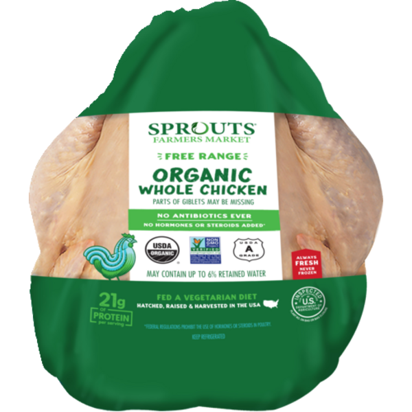 Sprouts Organic Whole Chicken
