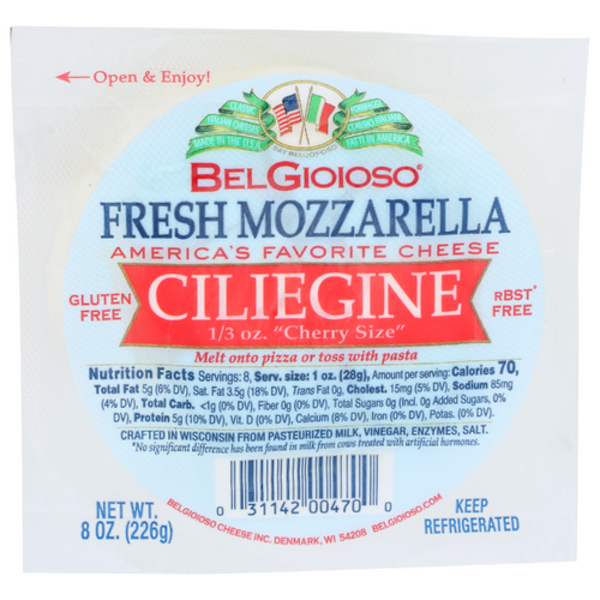 Belgioioso Ciliegine Fresh Mozzarella Cheese