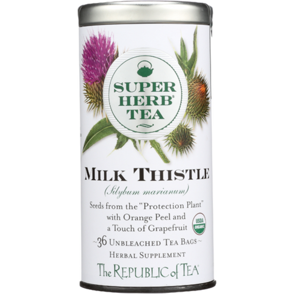 The Republic Of Tea Organic Milk Thistle Super Herb Tea