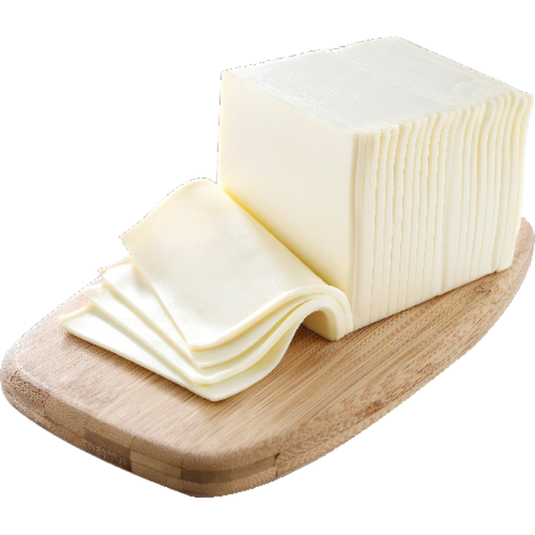 Processed Sliced White American Cheese