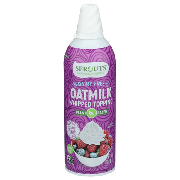 Sprouts Oatmilk Whipped Topping