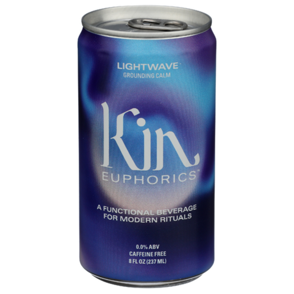 Kin Euphorics Lightwave Grounding Calm Functional Beverage Can