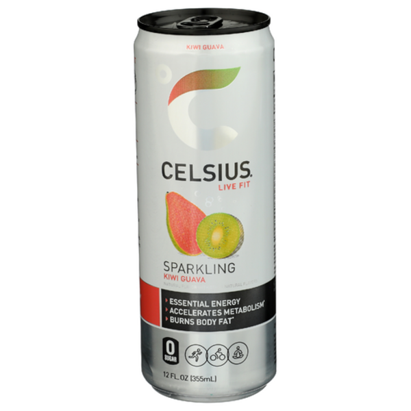 Celsius Kiwi Guava Sparkling Energy Drink