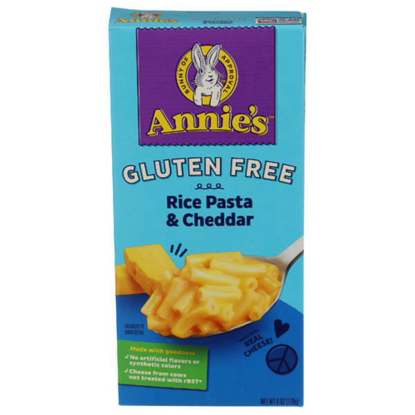 Annie's Homegrown Gluten Free Rice Pasta & Cheddar