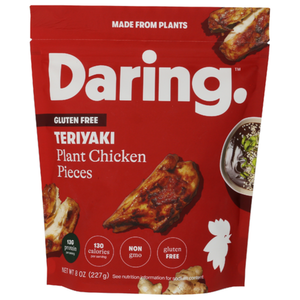 Daring Meatless Teriyaki Chicken Pieces