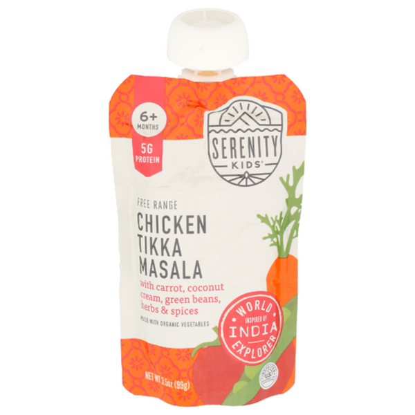Serenity Kids Chicken Tikka Masala with Organic Vegetables