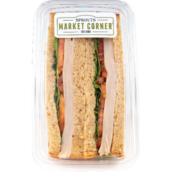 Sprouts Turkey On Multigrain Bread Grab & Go Sandwich