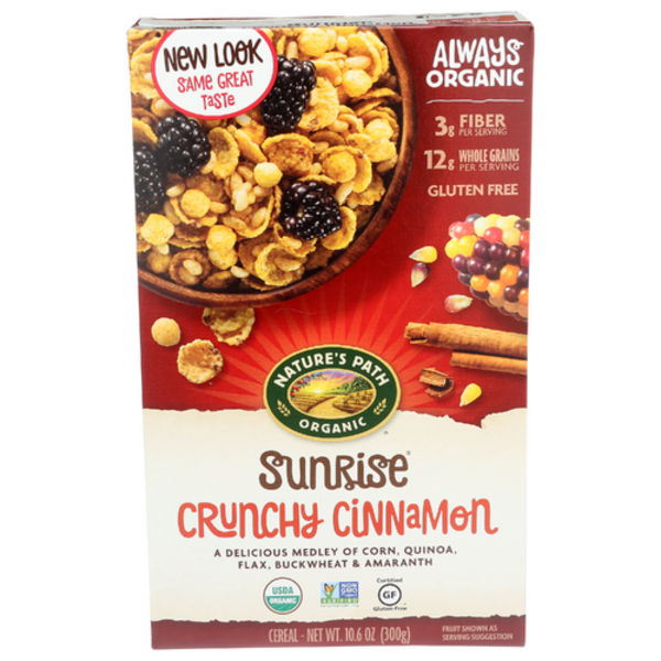 Nature's Path Organic Crunchy Cinnamon Sunrise Cereal