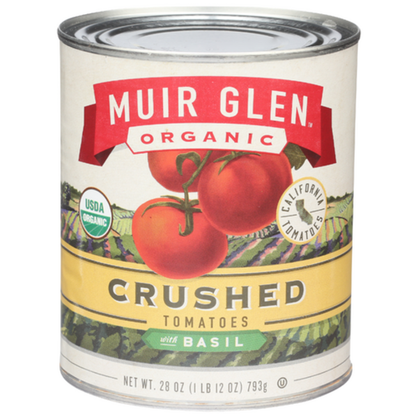 Muir Glen Organic Crushed Tomatoes with Basil