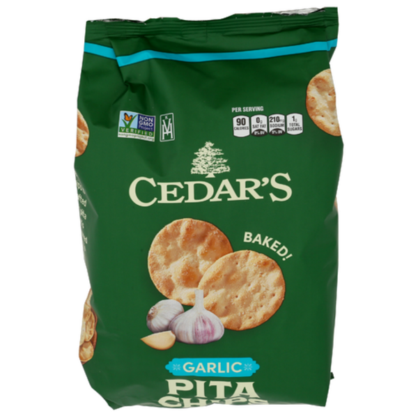 Cedar's Mediterranean Foods Garlic Pita Chips