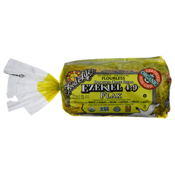Food For Life Ezekiel 4:9 Sprouted Grain Flax