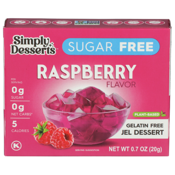 Simply Delish Raspberry Jel Dessert