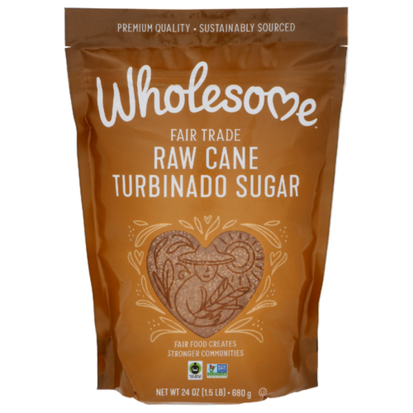 Wholesome Natural Raw Cane Turbinado Sugar
