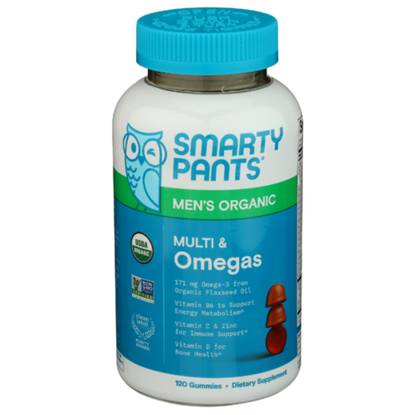 Smarty Pants Organics Men's Complete Multi Function Gummies