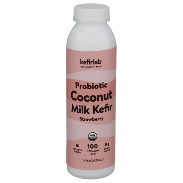 Kefir Lab Organic Strawberry Coconut Milk Kefir